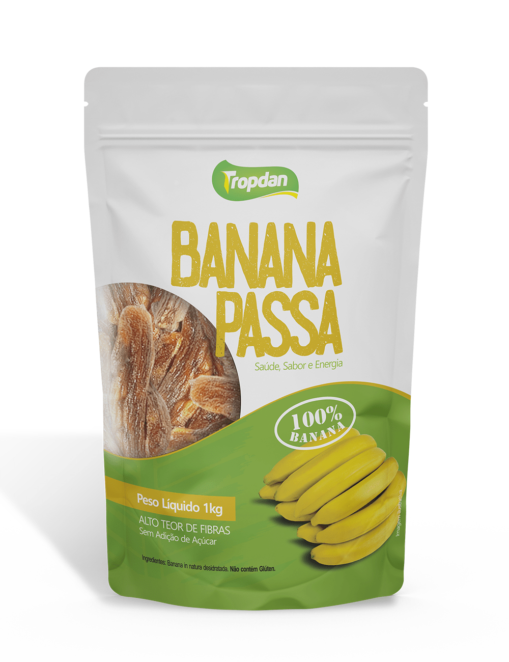 Banana Passa Pacote 1KG
