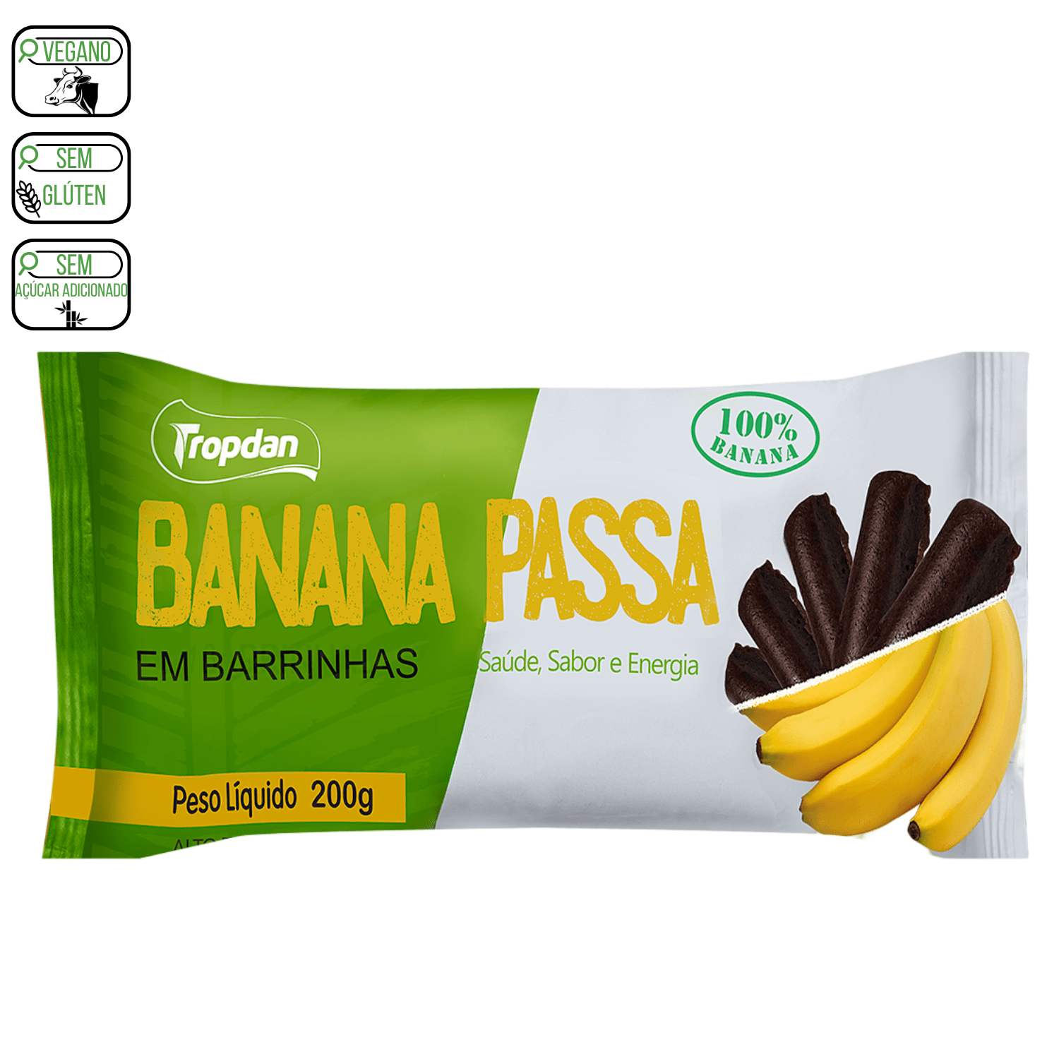 Banana Passa Pacote 200g
