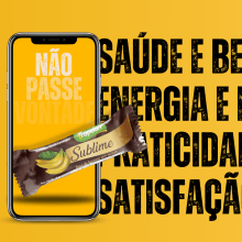 Sublime - Doce De Banana S/ Açúcar Coberto Chocolate Meio Amargo Display 10 unidades