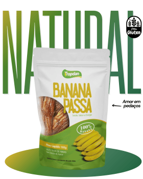 Banana Passa 180g Banana Passa 180g