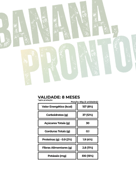Banana Passa 180g Banana Passa 180g