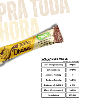 Divina coberta com chocolate ao leite - Display 24x28g Divina coberta com chocolate ao leite - Display 24x28g