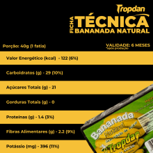 Bananada tradicional 300g