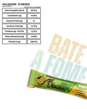 Divina coberta com chocolate Zero - Display com 24 unidades de 28g Divina coberta com chocolate Zero - Display com 24 unidades de 28g