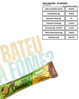 Divina coberta com chocolate Zero - Display 24x28g Divina coberta com chocolate Zero - Display 24x28g