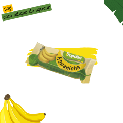 Bananinha com adição de açúcar - Display com 25 unidades de 25g