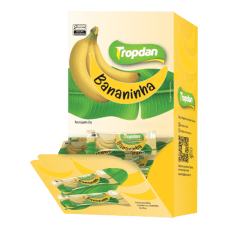 Bananinha com adição de açúcar - Display com 25 unidades de 25g