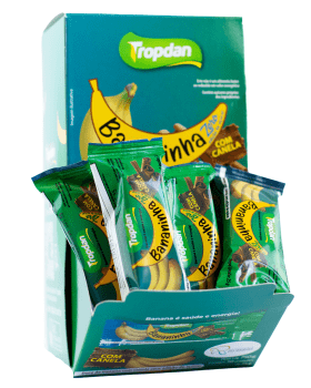 Bananinha Tropdan Com Canela - Display 30x25g