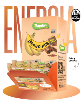 Bananinha Tropdan Com Canela (Adição De Açúcar) 25 uni - 25g