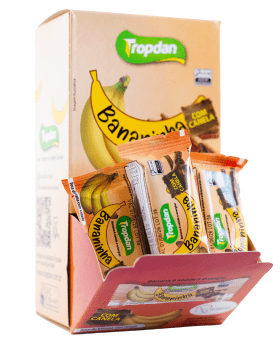 Bananinha Tropdan Com Canela (Adição De Açúcar) 25 uni - 25g