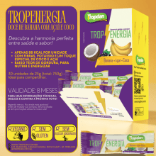 TropEnergia - Doce de Banana com Açaí e Coco