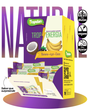 TropEnergia - Doce de Banana com Açaí e Coco TropEnergia - Doce de Banana com Açaí e Coco