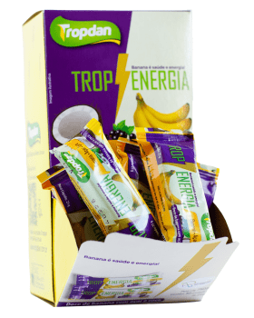 TropEnergia (Doce de Banana com Açaí e Coco) - Display 30x25g