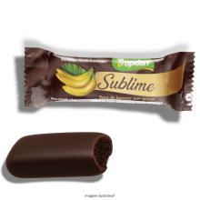 Sublime - Doce De Banana S/ Açúcar Coberto Chocolate Meio Amargo Display 30 unidades