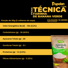 Farinha de Banana Verde 500g