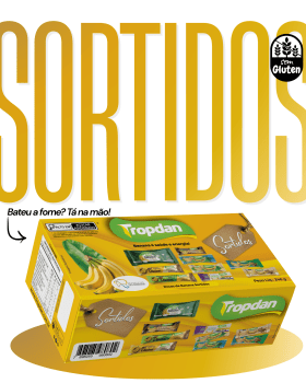 Caixa Sortidos Tropdan - 246g Caixa Sortidos Tropdan - 246g
