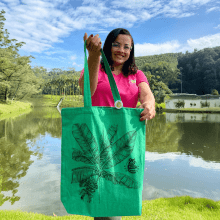 Ecobag Tropdan (Verde) - Edição Especial 25 Anos