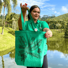 Ecobag Tropdan (Verde) - Edição Especial 25 Anos